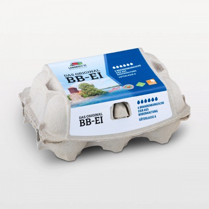 Das BB-Ei - 6er Packung Pappe