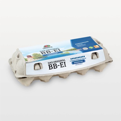 Das BB-Ei - 10er Packung weiß